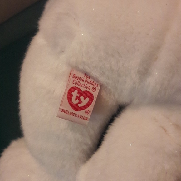 💙TY Star Beanie Buddy Blue and White - Picture 5 of 7